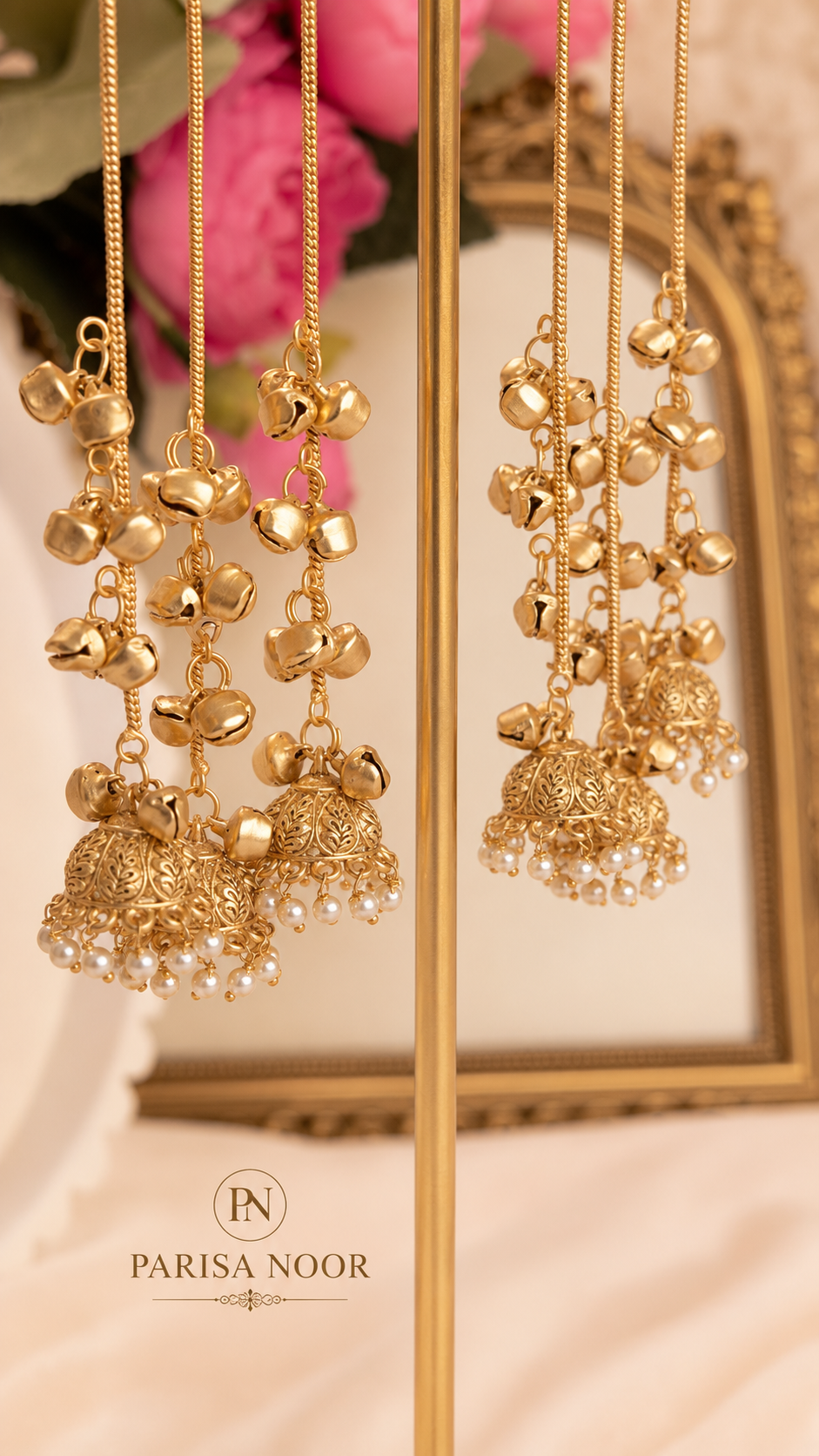 Shazmeen Kashmiri Jhumka Earrings