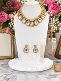 Aroshika Reversible Kundan Meenakari Necklace Set