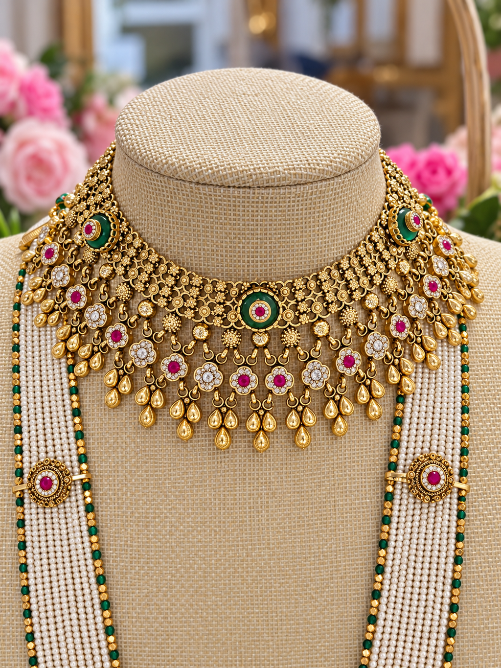 Rajeshwari Royal Heritage Bridal Necklace Set