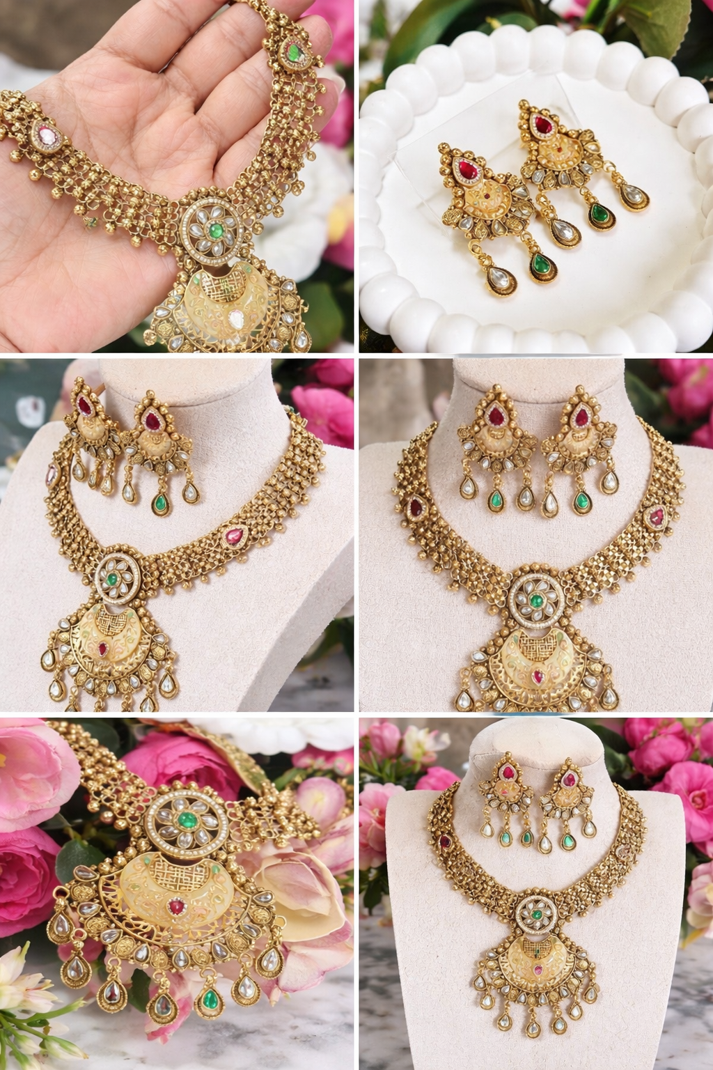 Elara Heritage Necklace Set
