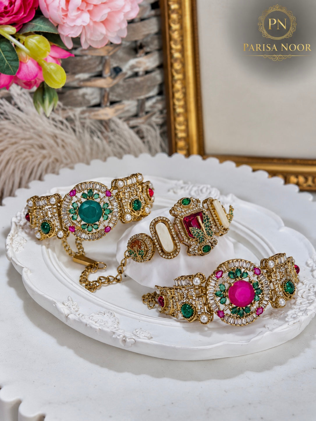 Zarielle Designer Cuff Bracelet