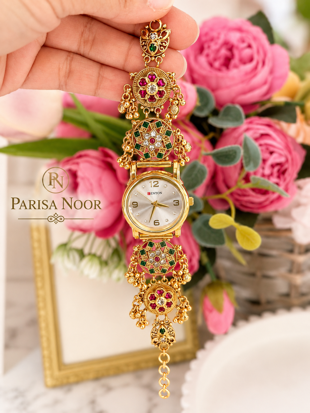 Elzara Heritage Ghungroo Adjustable Watch
