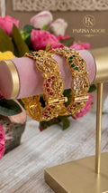Mayurika Rajwadi Openable Kada Bangle Pair