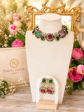 Meera Bollywood Designer Multi Necklace Set