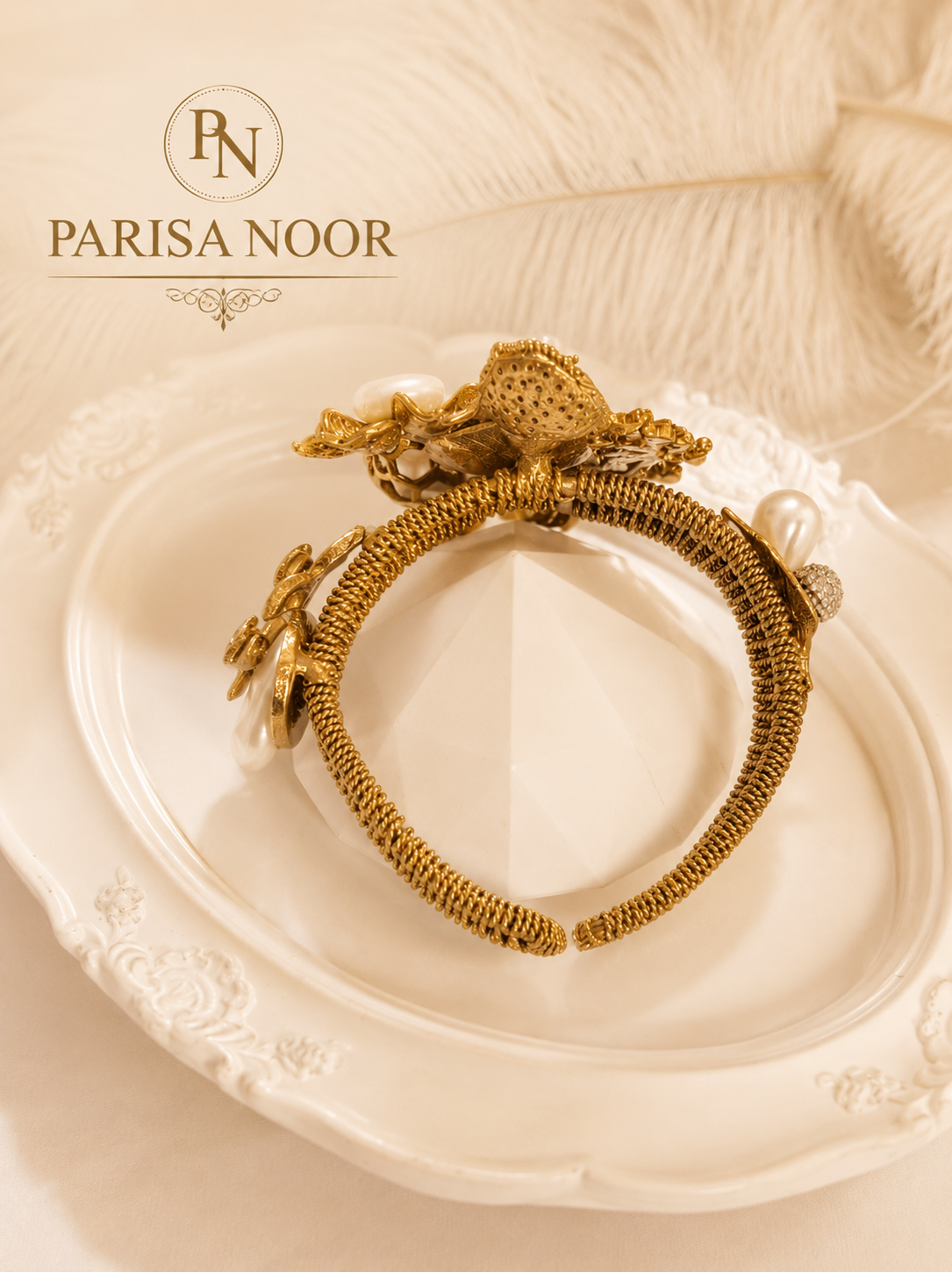 Selin Luxury Turkish Statement Cuff Bangle