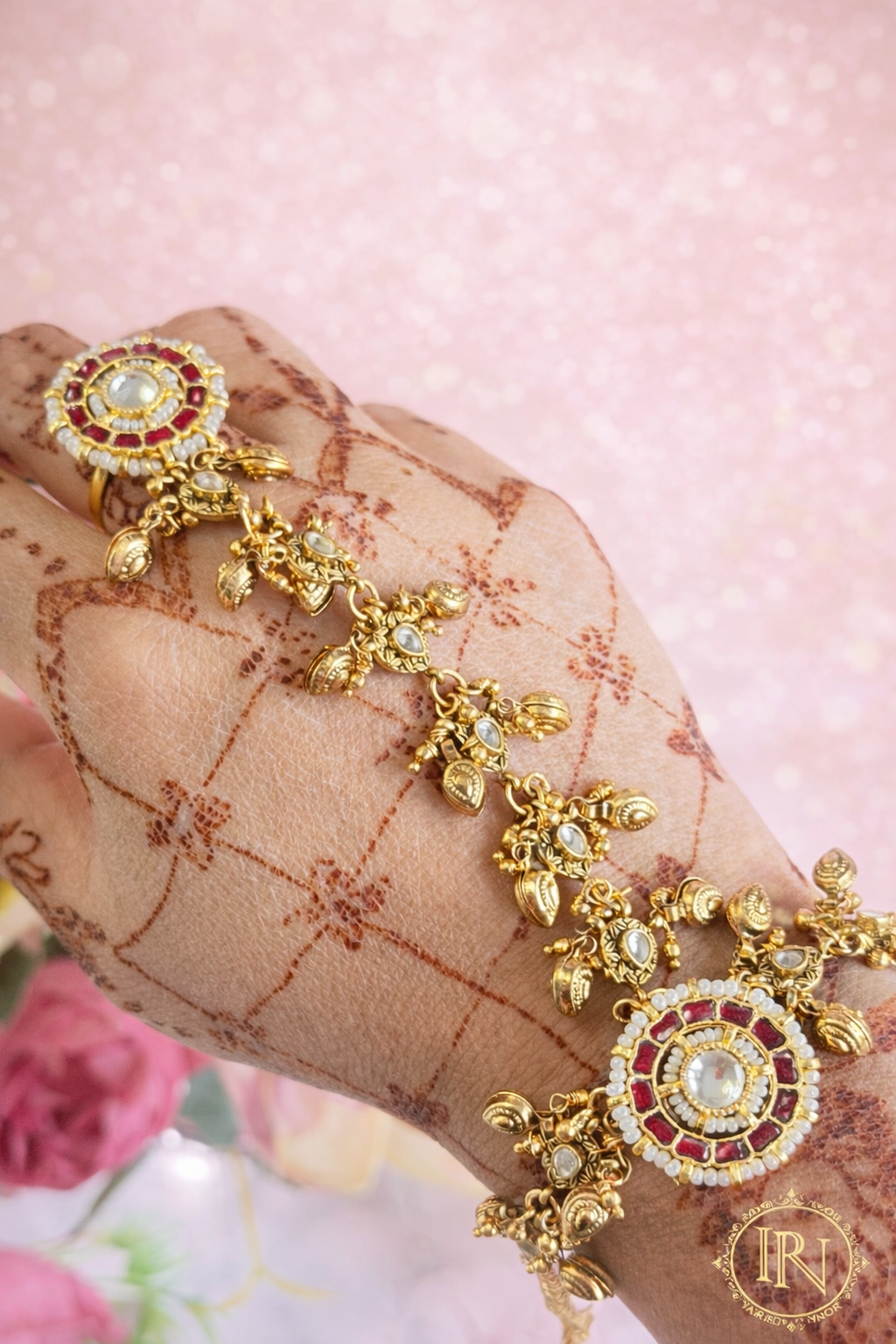 Raya Heritage Ghungru Hand Harness