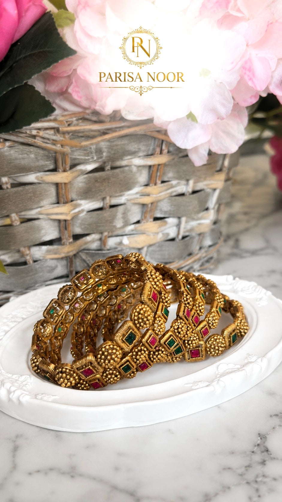 Mehrunisa Luxury Bangle Set