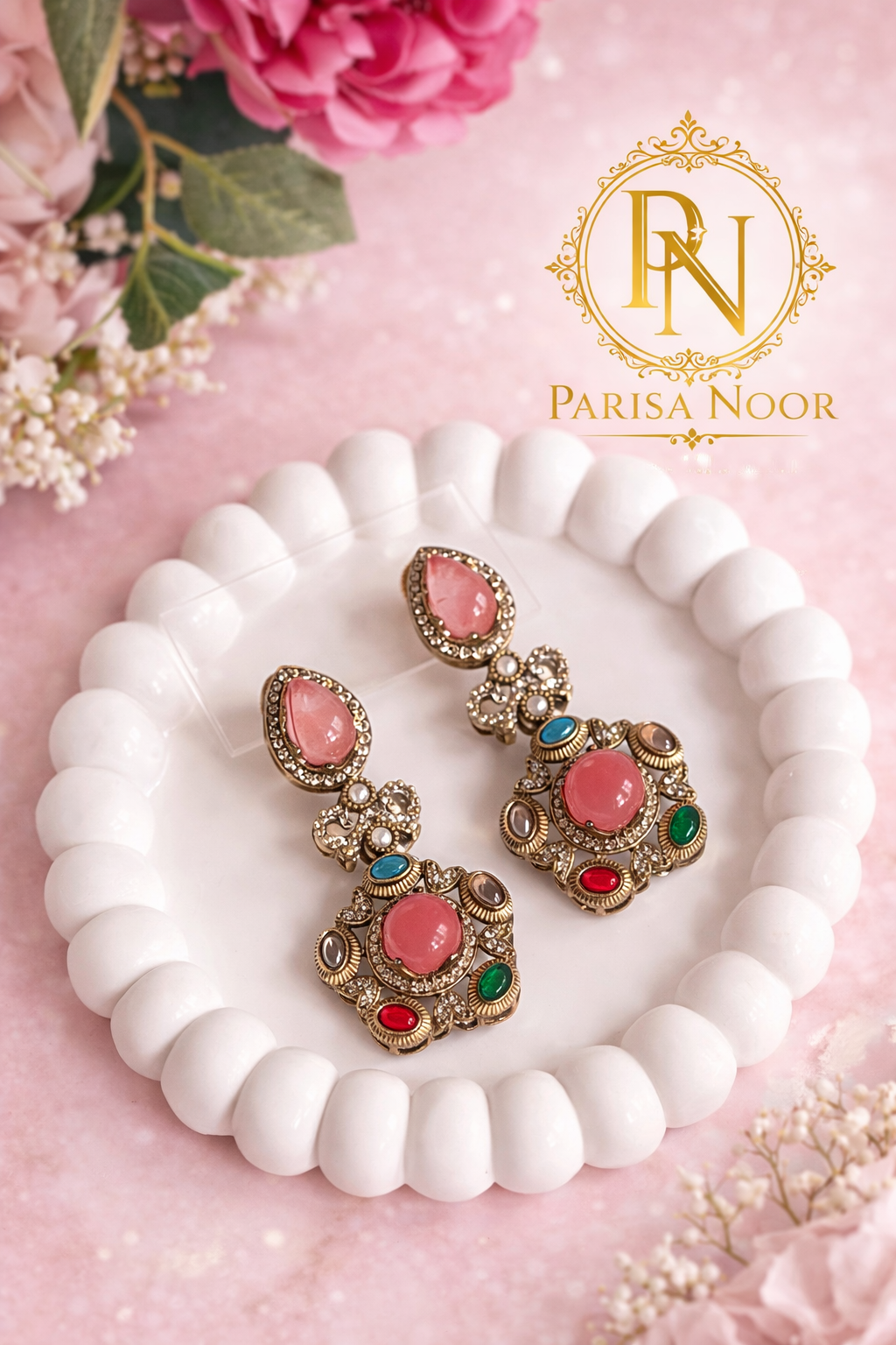 Noor-e-Rani Designer Choker Set