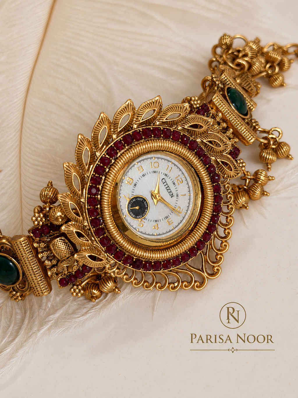 Mehrbano Antique Kashmiri Heritage Rajwadi Watch