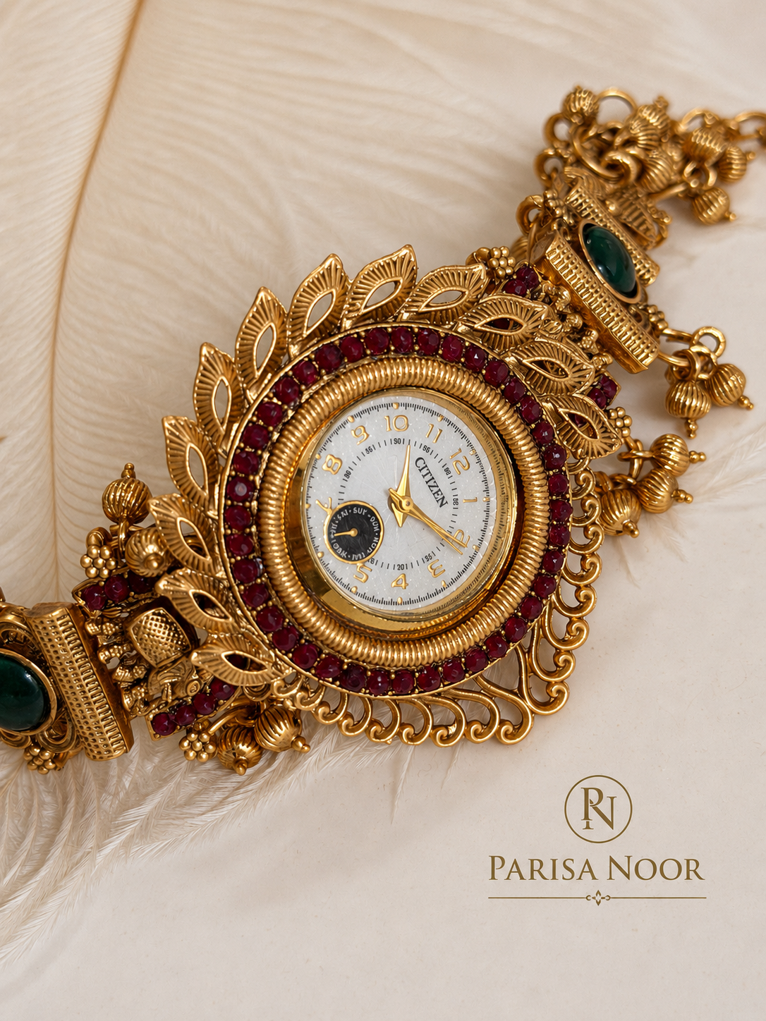 Mehrbano Antique Kashmiri Heritage Rajwadi Watch