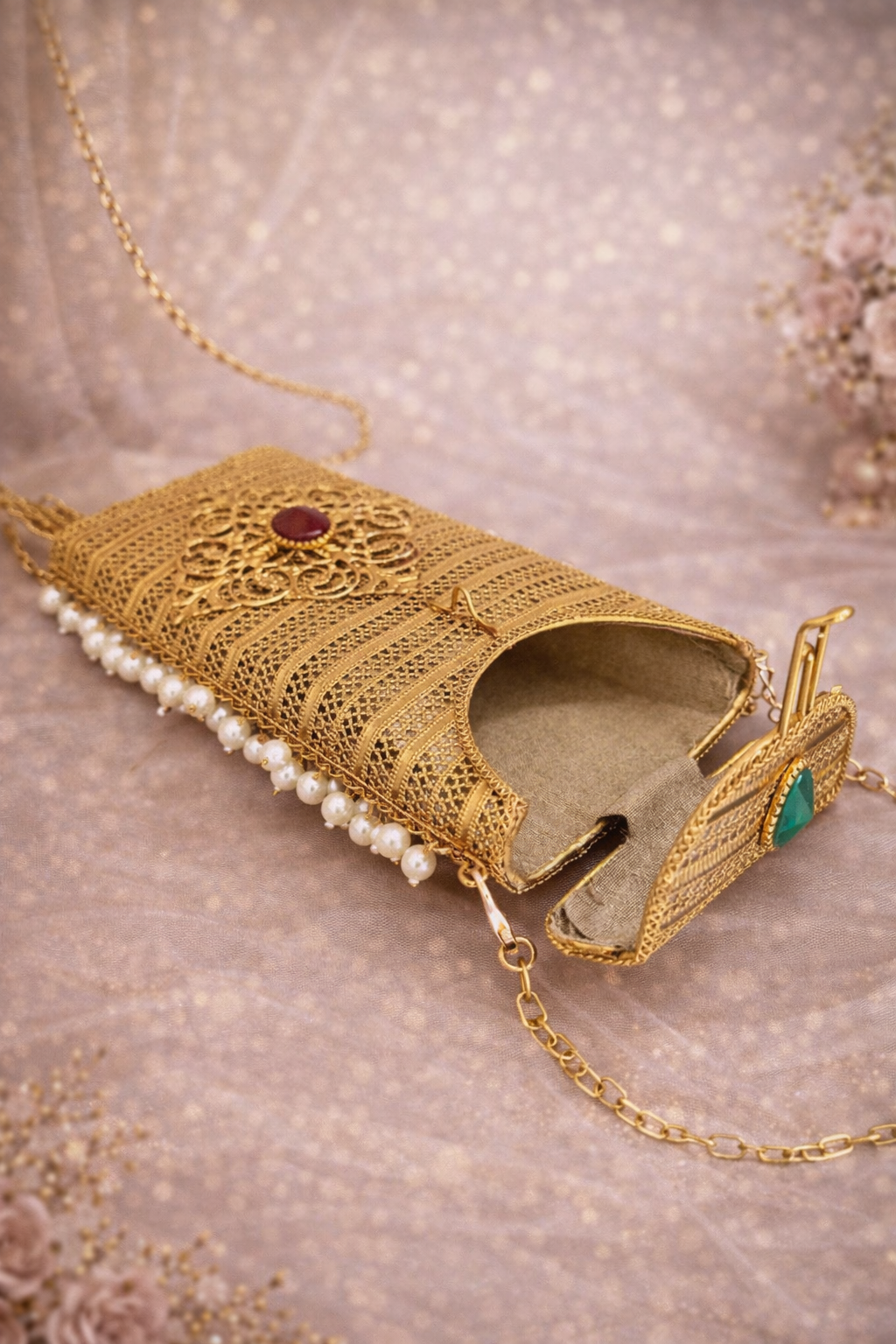 Archie Brass Mobile Sling Gold