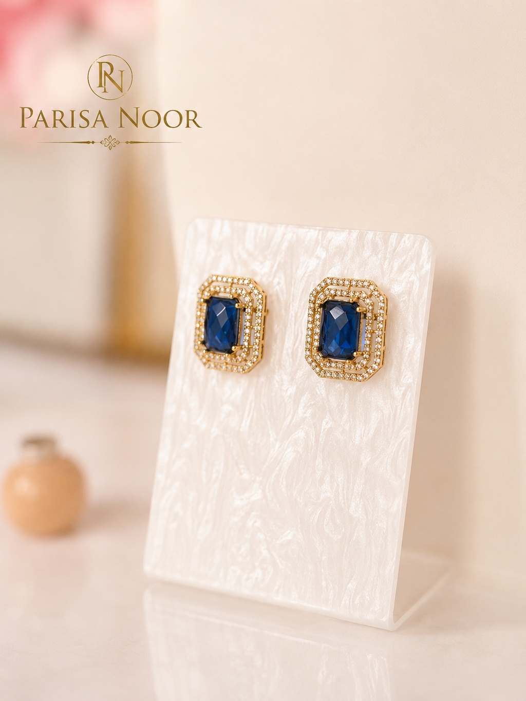 Nayzara Royal Sapphire Designer Choker Set