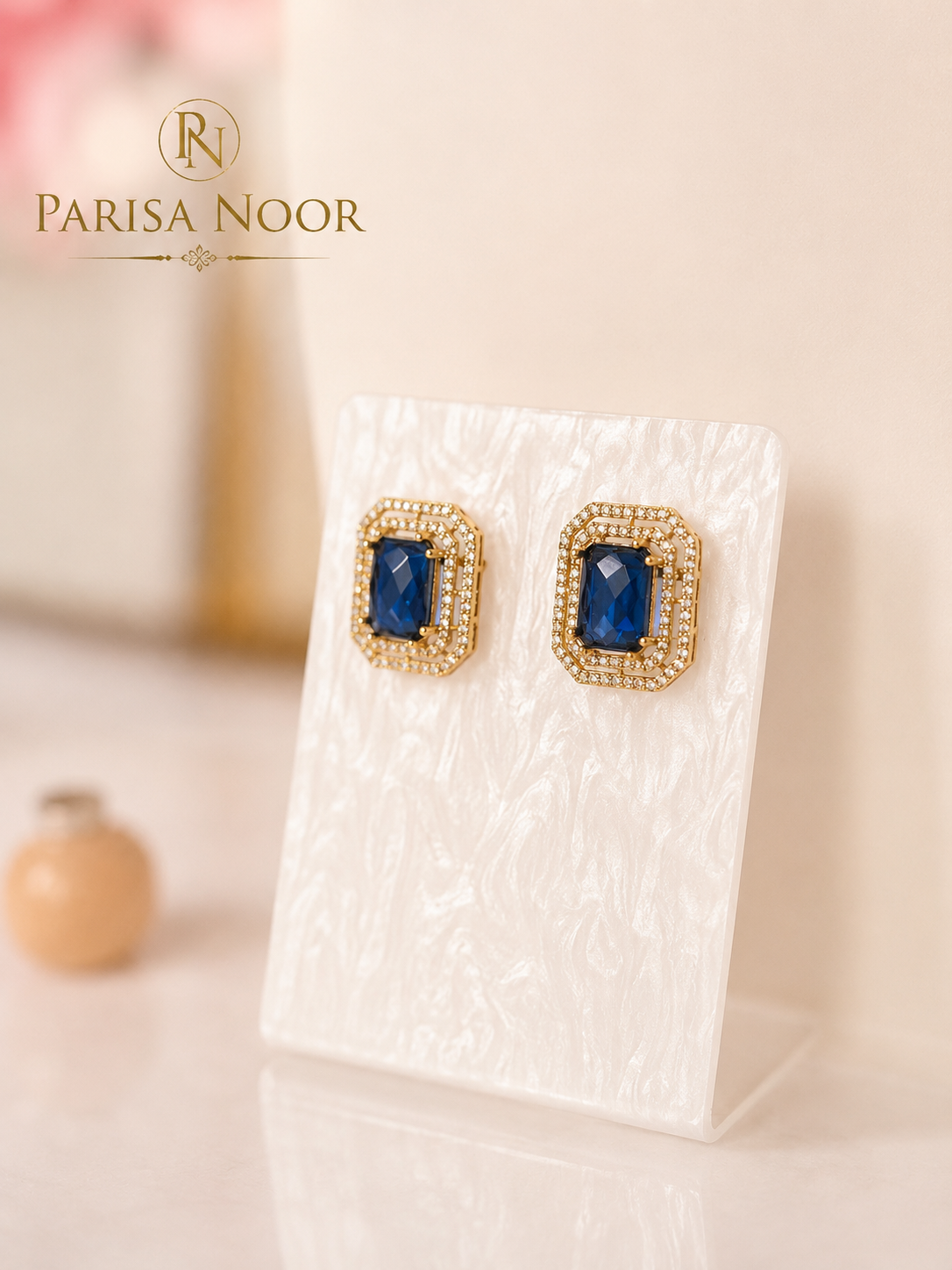 Nayzara Royal Sapphire Designer Choker Set