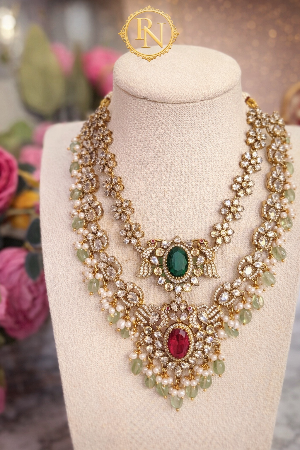 Rita Victorian Layered Necklace Set
