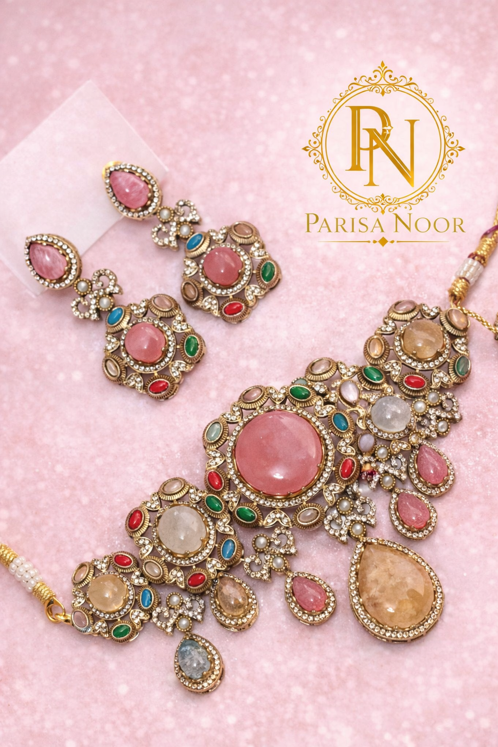 Noor-e-Rani Designer Choker Set