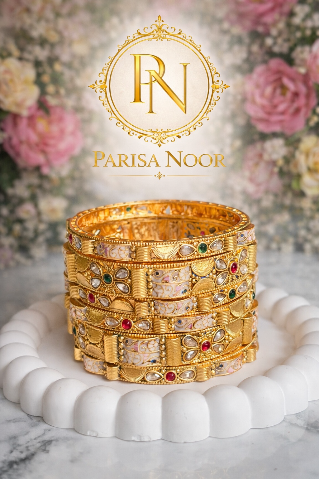 Apurva Royal Heritage Meenakari Bangle set