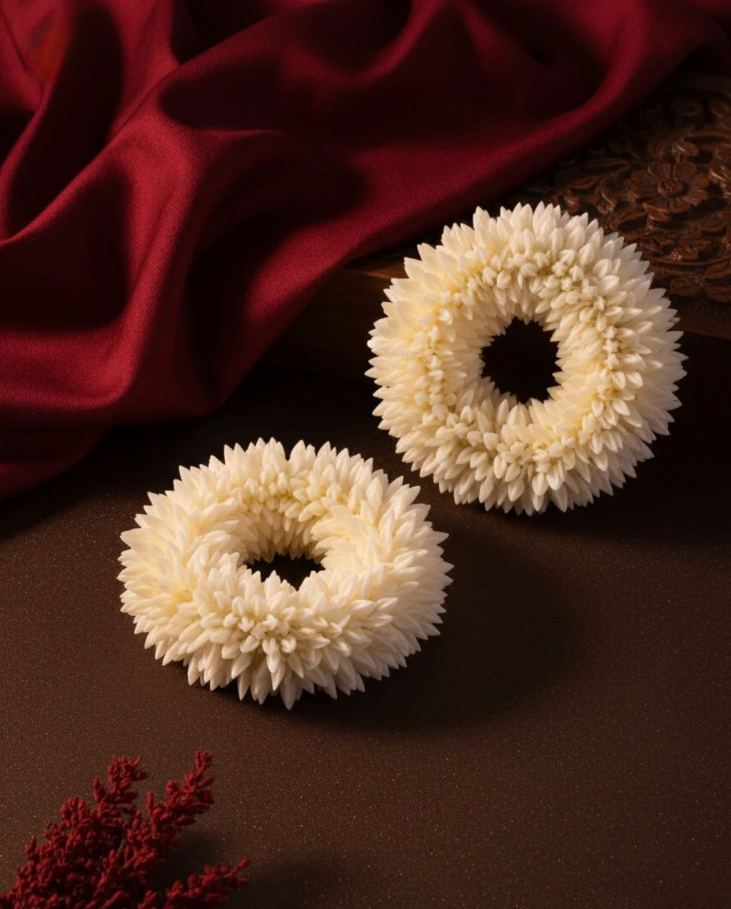 Scented Gajra Hair Accessories Scrunchies