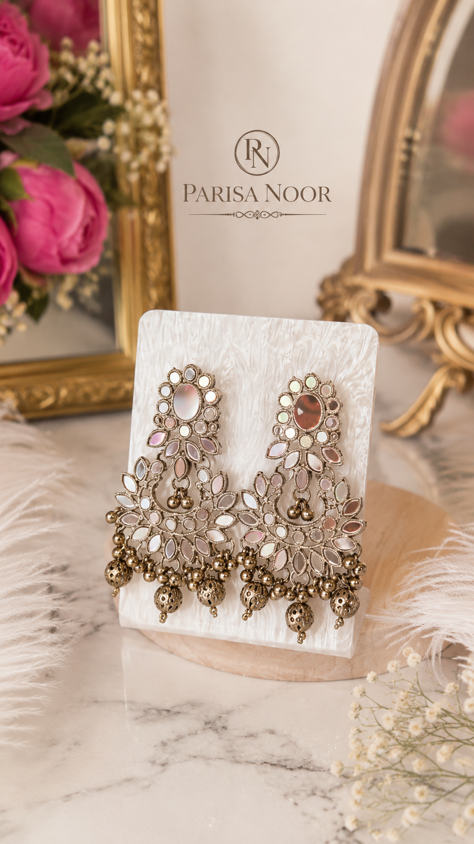 Roshina Heritage Mirror Necklace Set