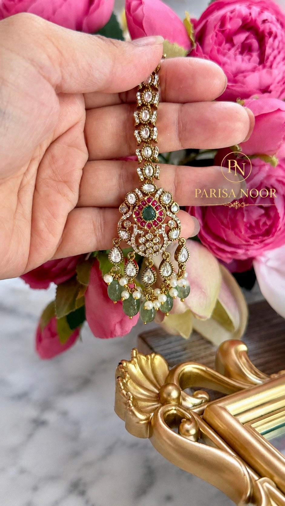 Noorjahan Victorian Maang Teeka