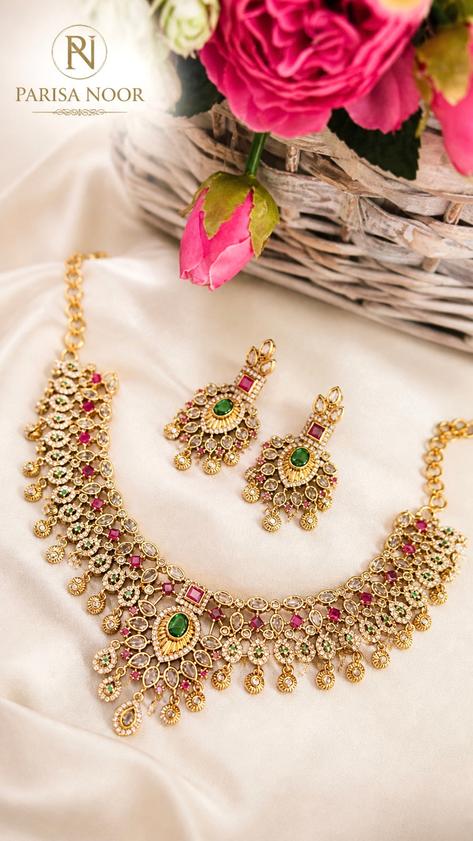 Elysian Diamond Necklace Set