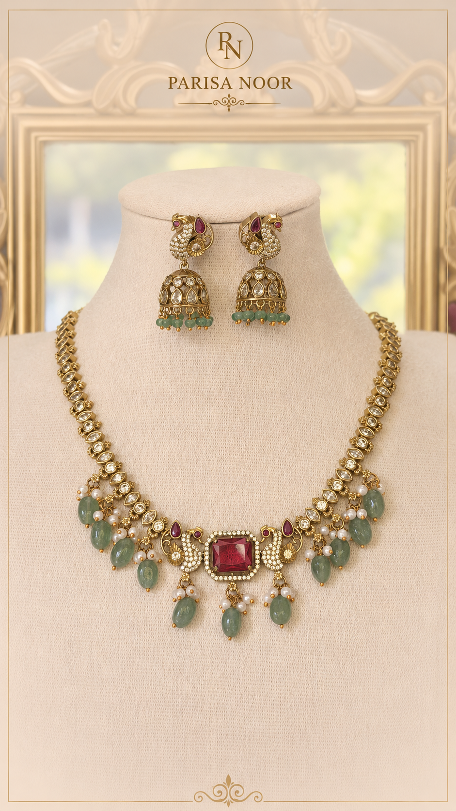 Tamanna Victorian Delicate Necklace Set