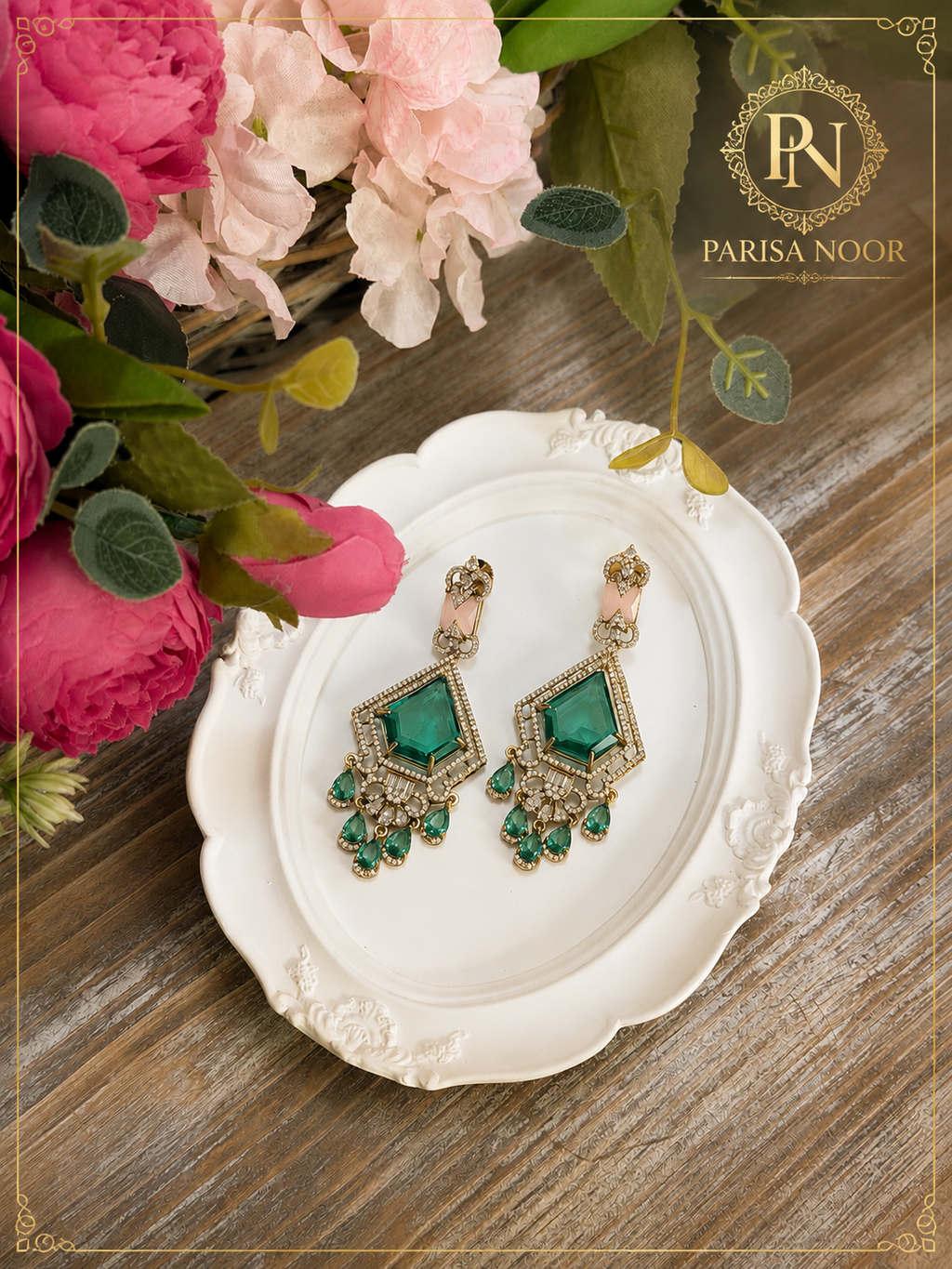 Mariam Parisa Noor Signature Victorian Necklace Set