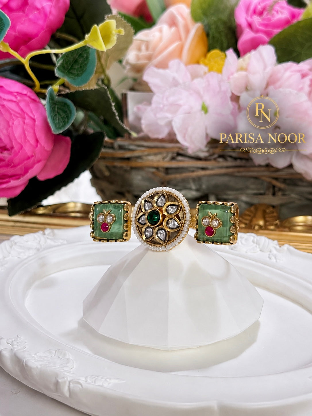 Mukti Heritage Two-Finger Ring