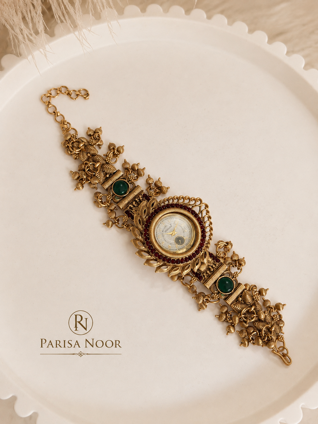 Mehrbano Antique Kashmiri Heritage Rajwadi Watch