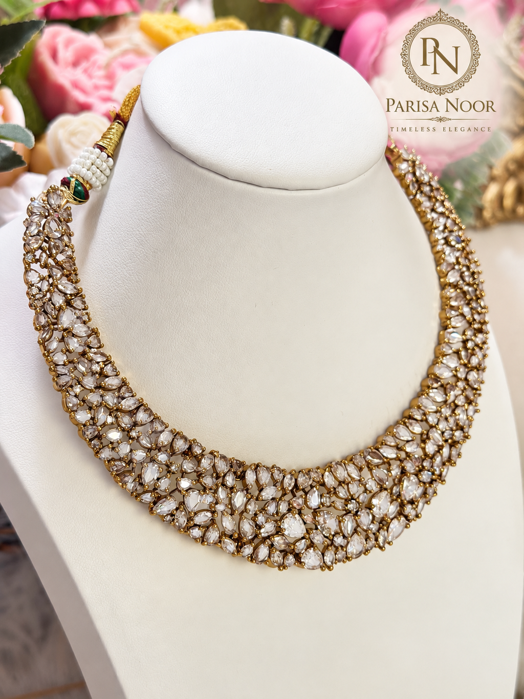 Zarelle Premium Victorian AD Necklace Set