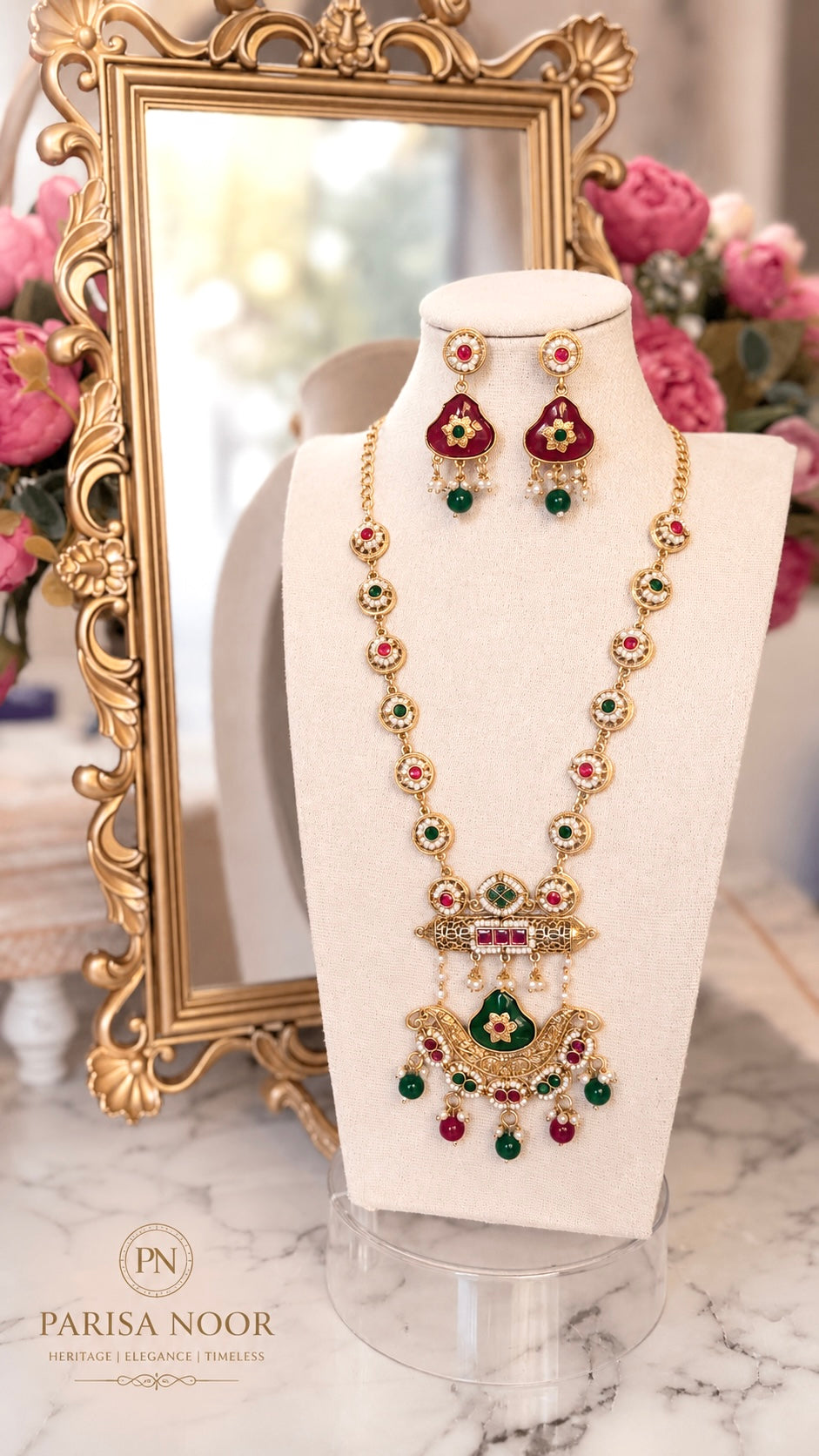Rafa Heritage Long Necklace Set