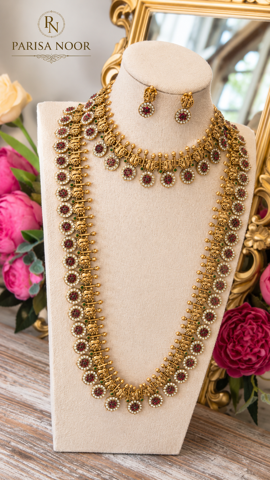 Aneeza Double Layer Necklace
