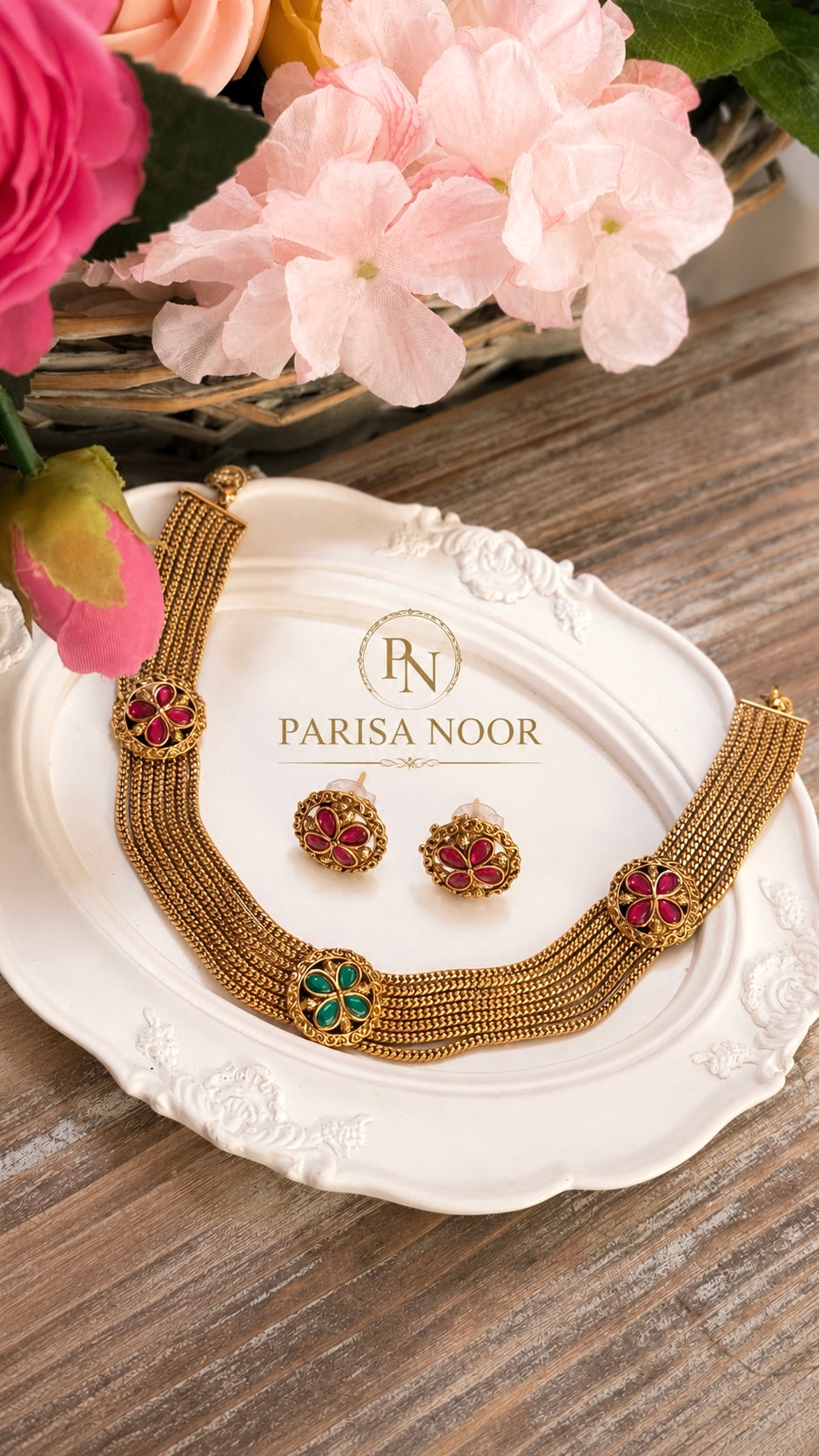 Sheela Heritage Necklace Set