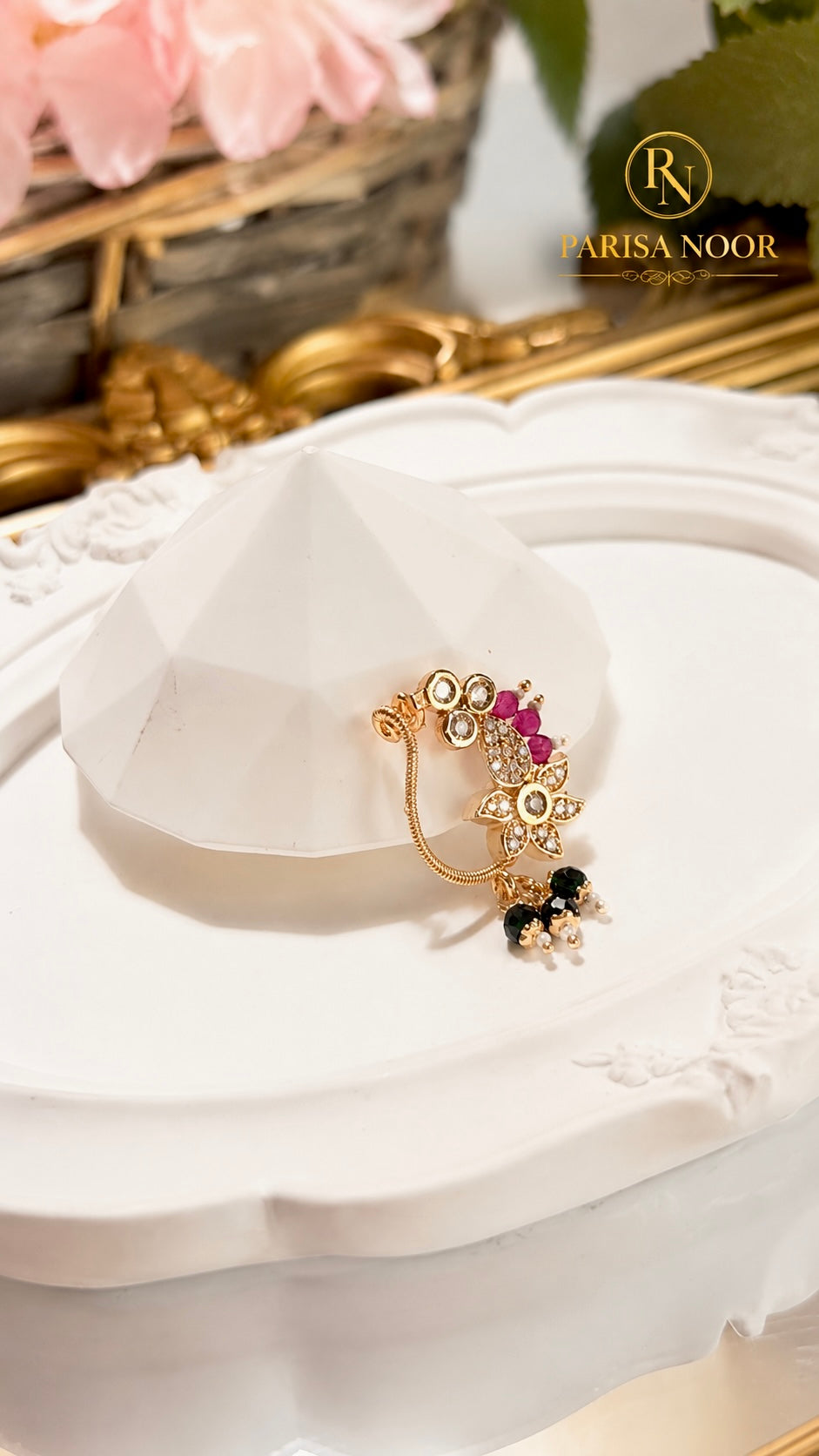 Zarlish Moissanite Nose Ring