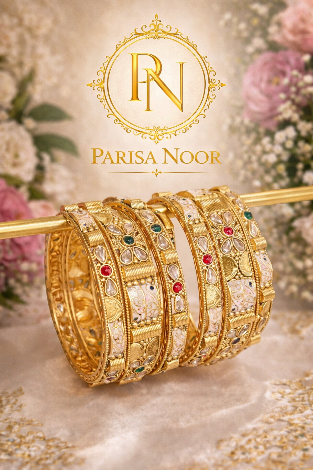 Apurva Royal Heritage Meenakari Bangle set