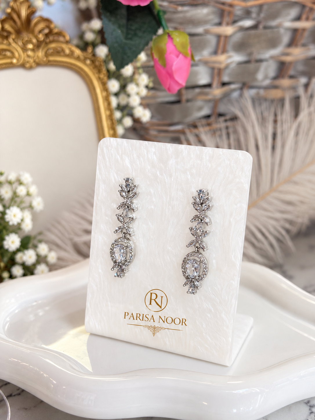 Elaria Crystal AD & Cubic Zirconia Necklace Set