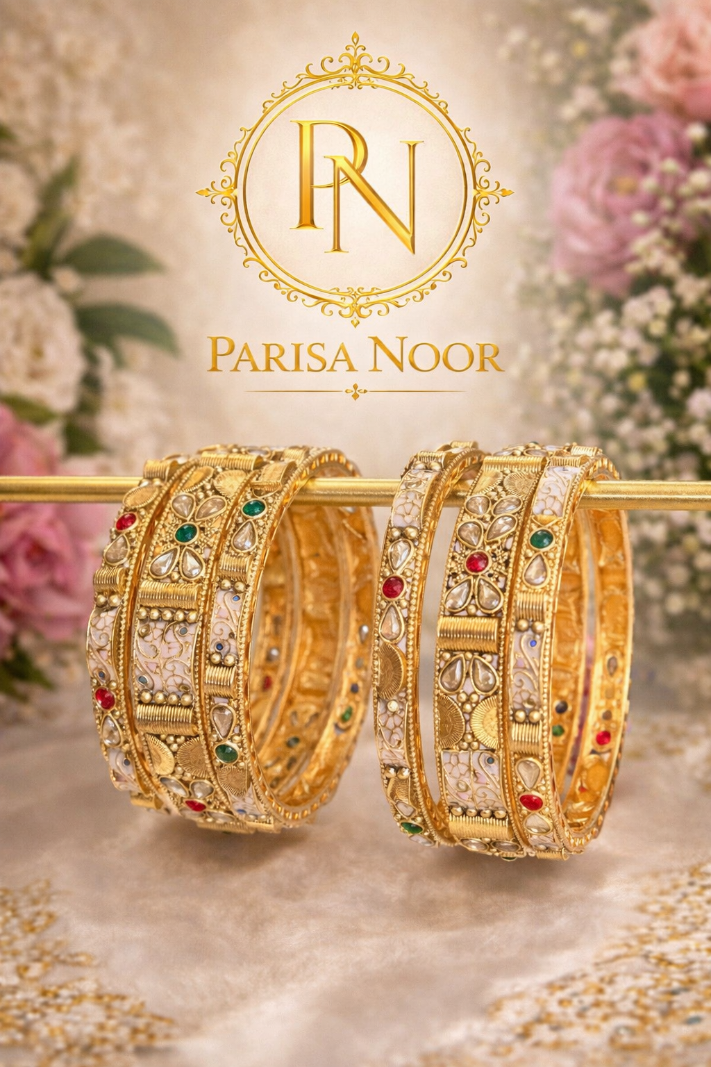 Apurva Royal Heritage Meenakari Bangle set