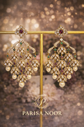 Amour Designer AD Victorian Earrings