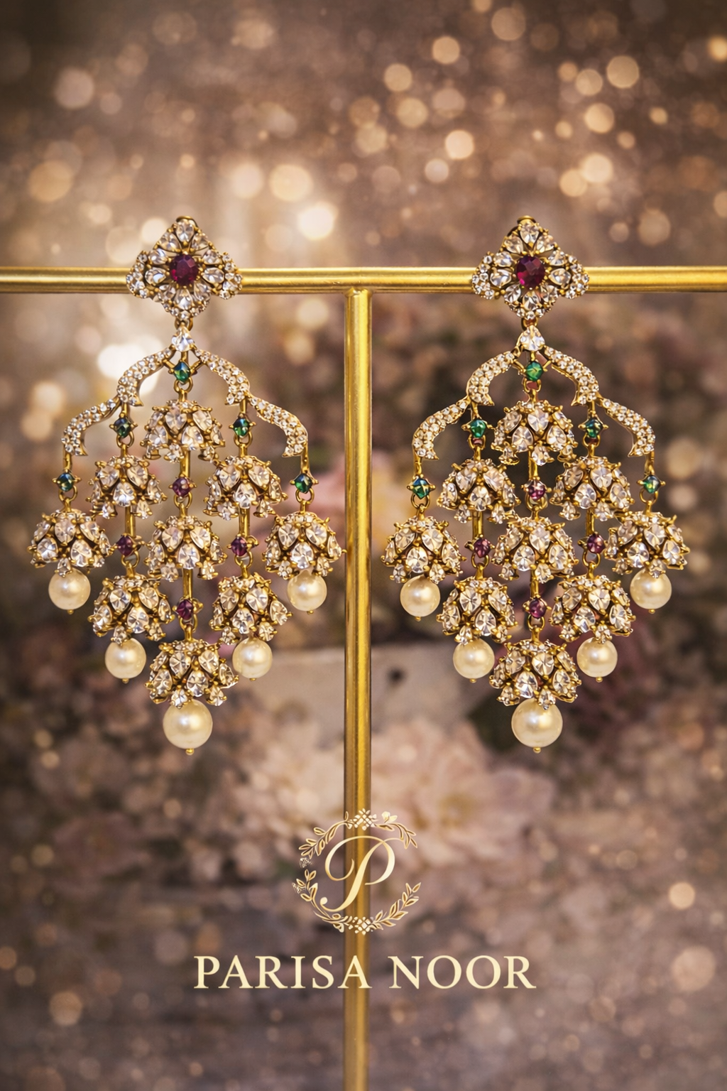 Amour Designer AD Victorian Earrings
