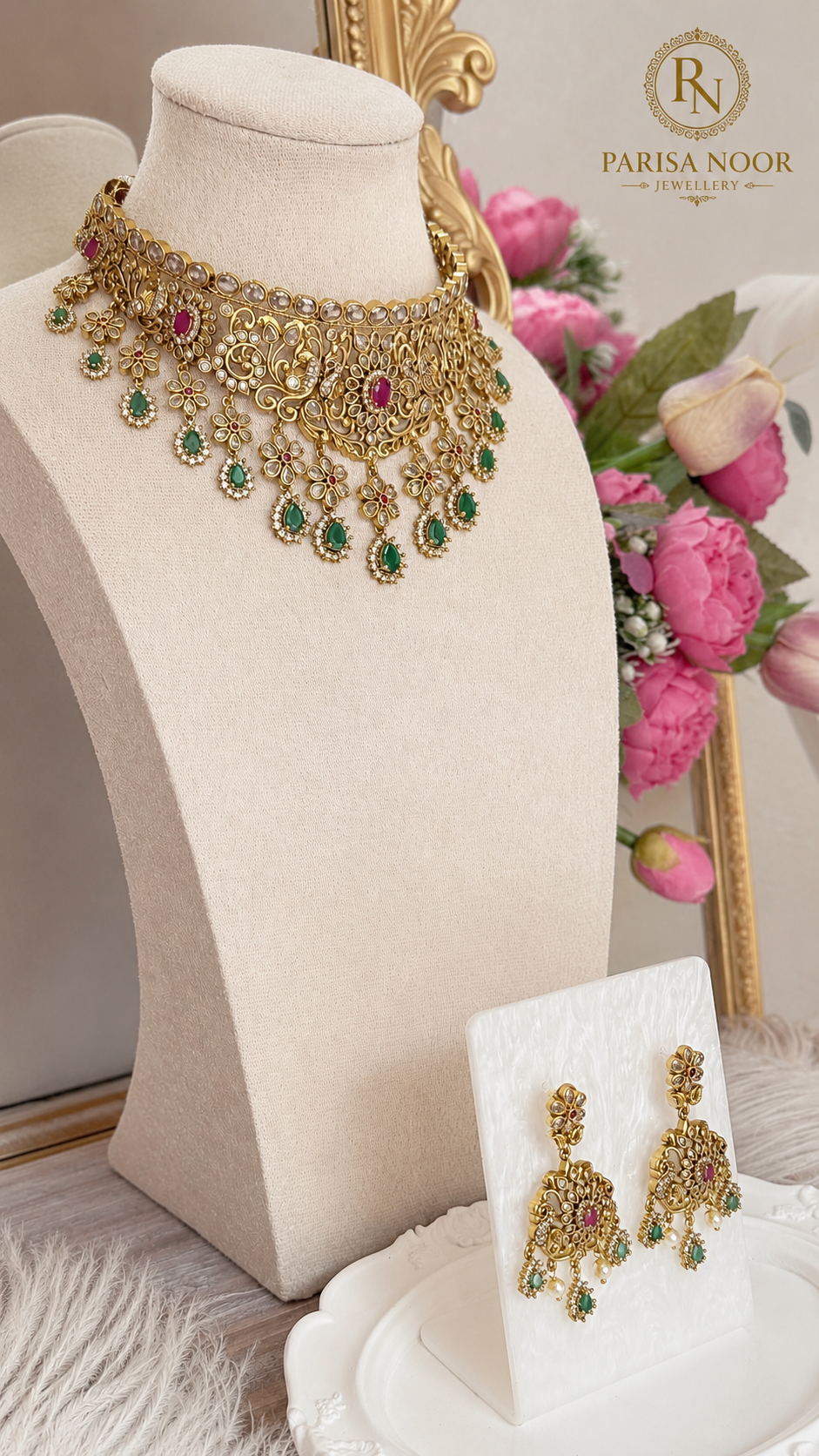 Zarqiya Royal Heritage Choker Set