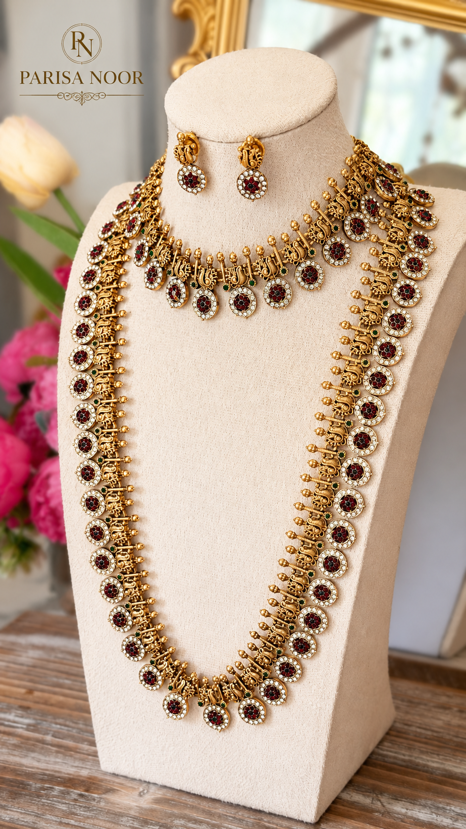 Aneeza Double Layer Necklace