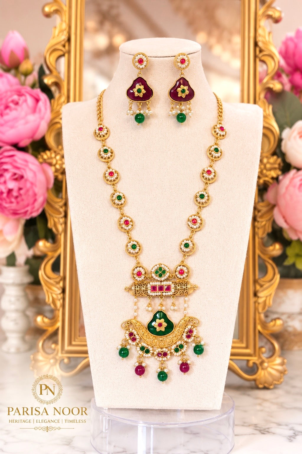 Rafa Heritage Long Necklace Set