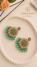 Zaria Pearl Chandbali Earrings – Clearance Sale