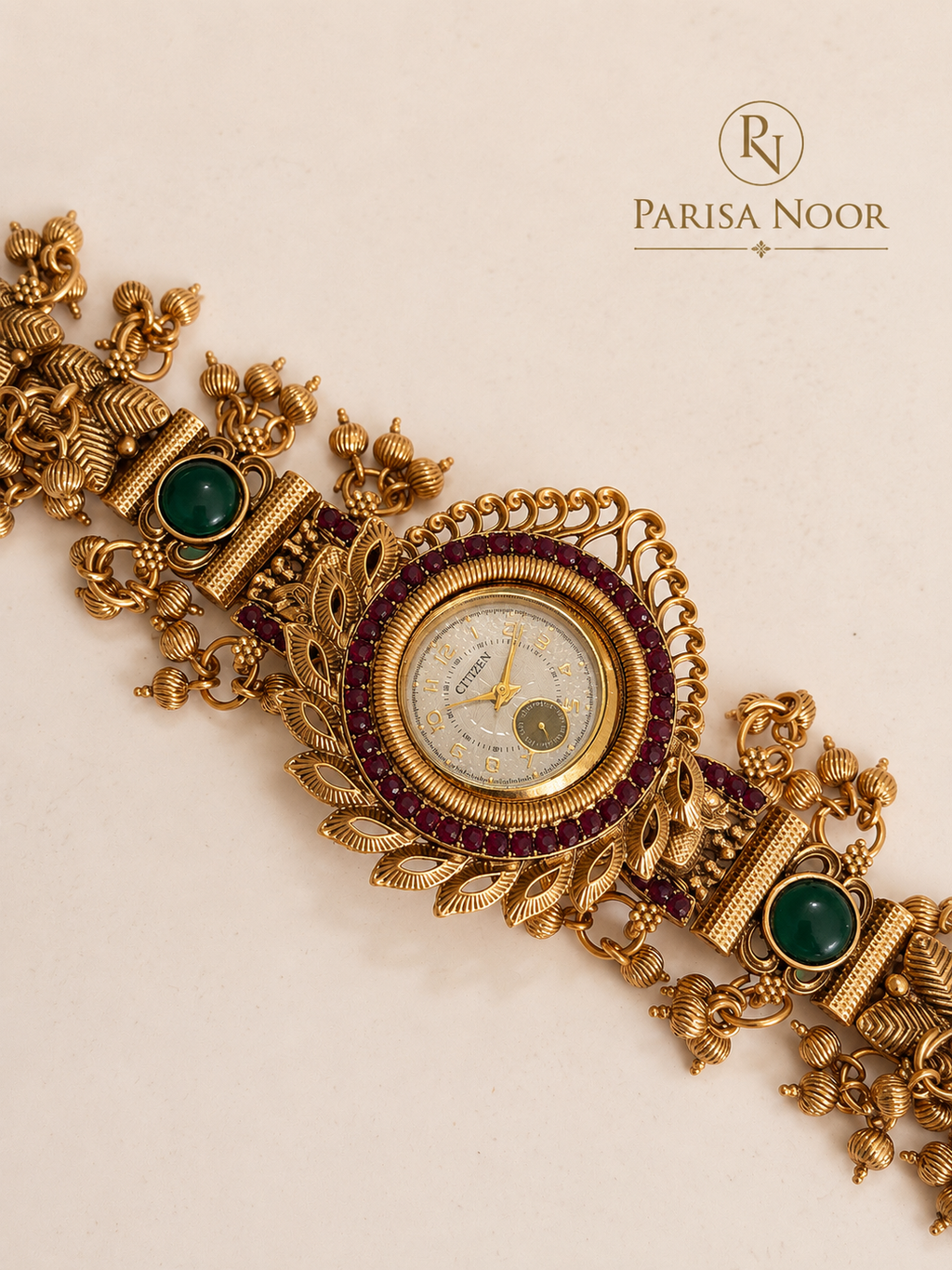 Mehrbano Antique Kashmiri Heritage Rajwadi Watch