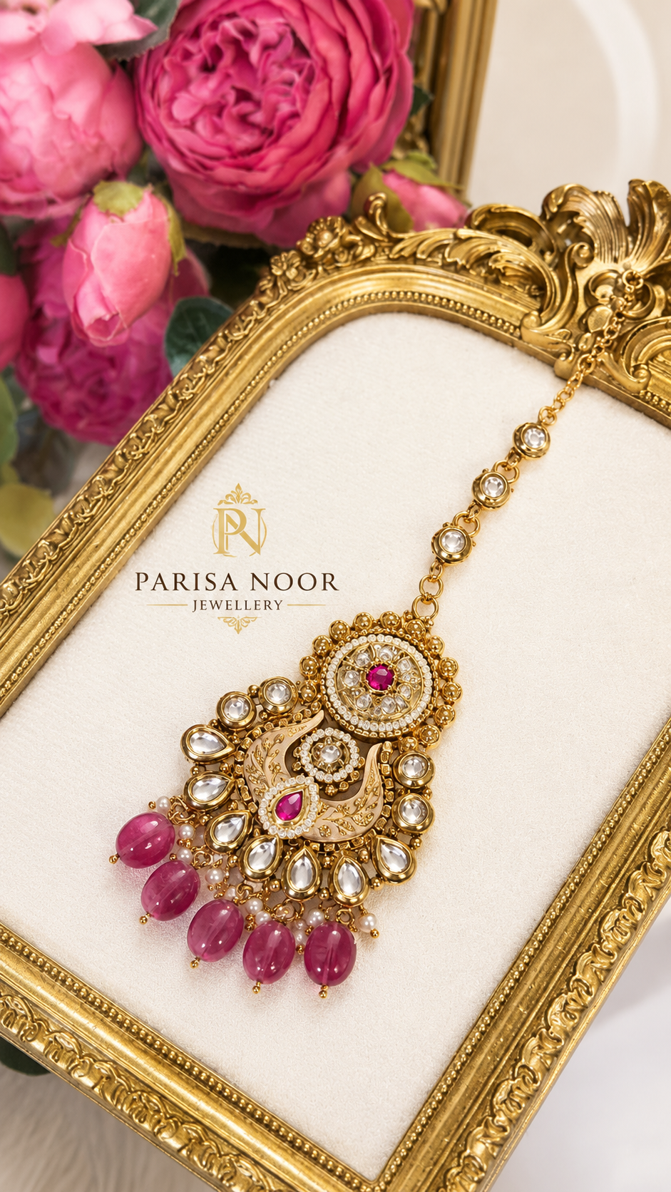 Sheher Meenakari Heritage Teeka
