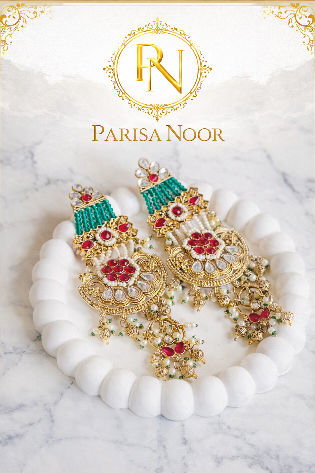 Samara Premium Kundan Earrings