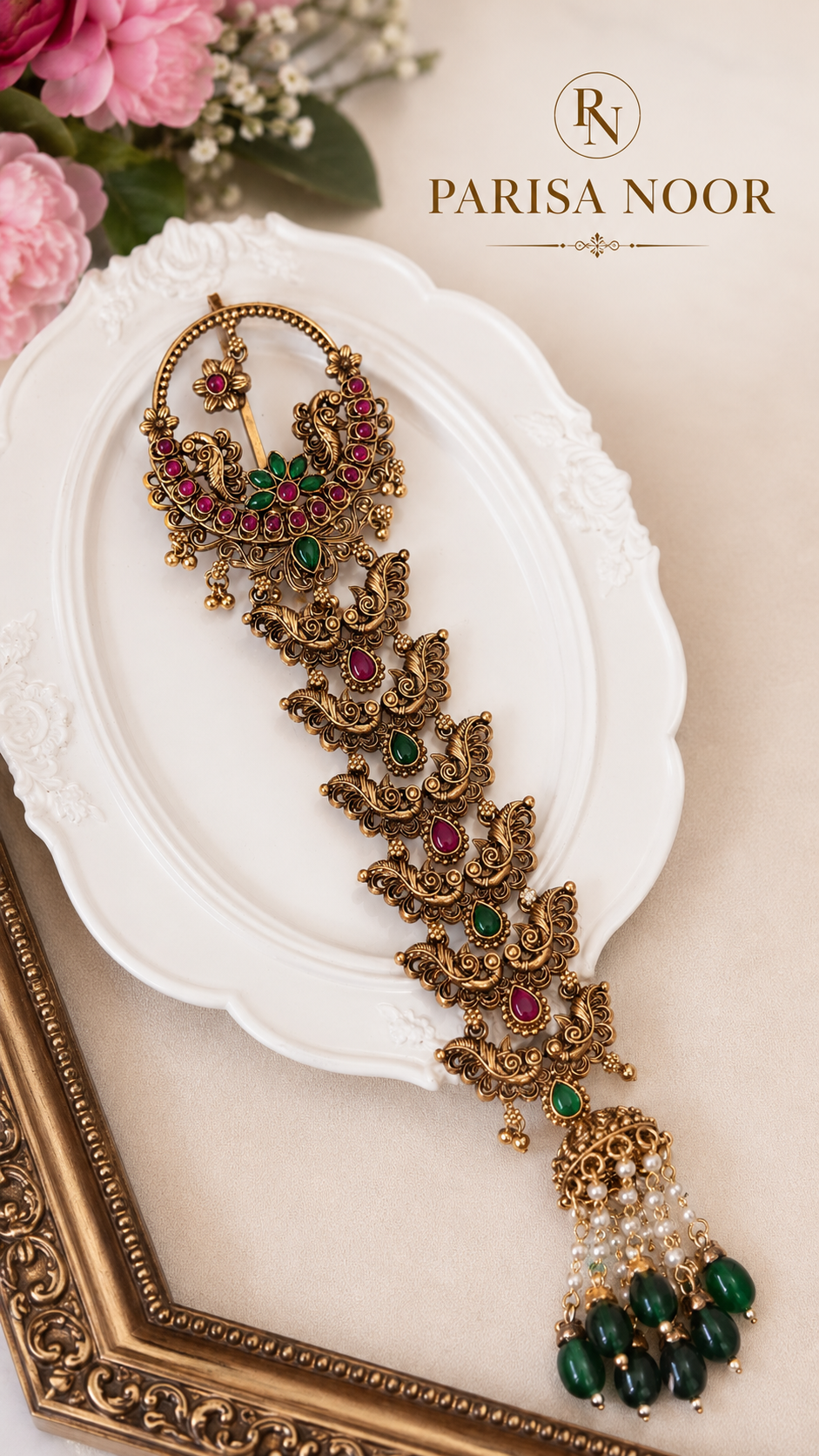 Nazakat Heritage Jada Billa Hair Accessory Bridal
