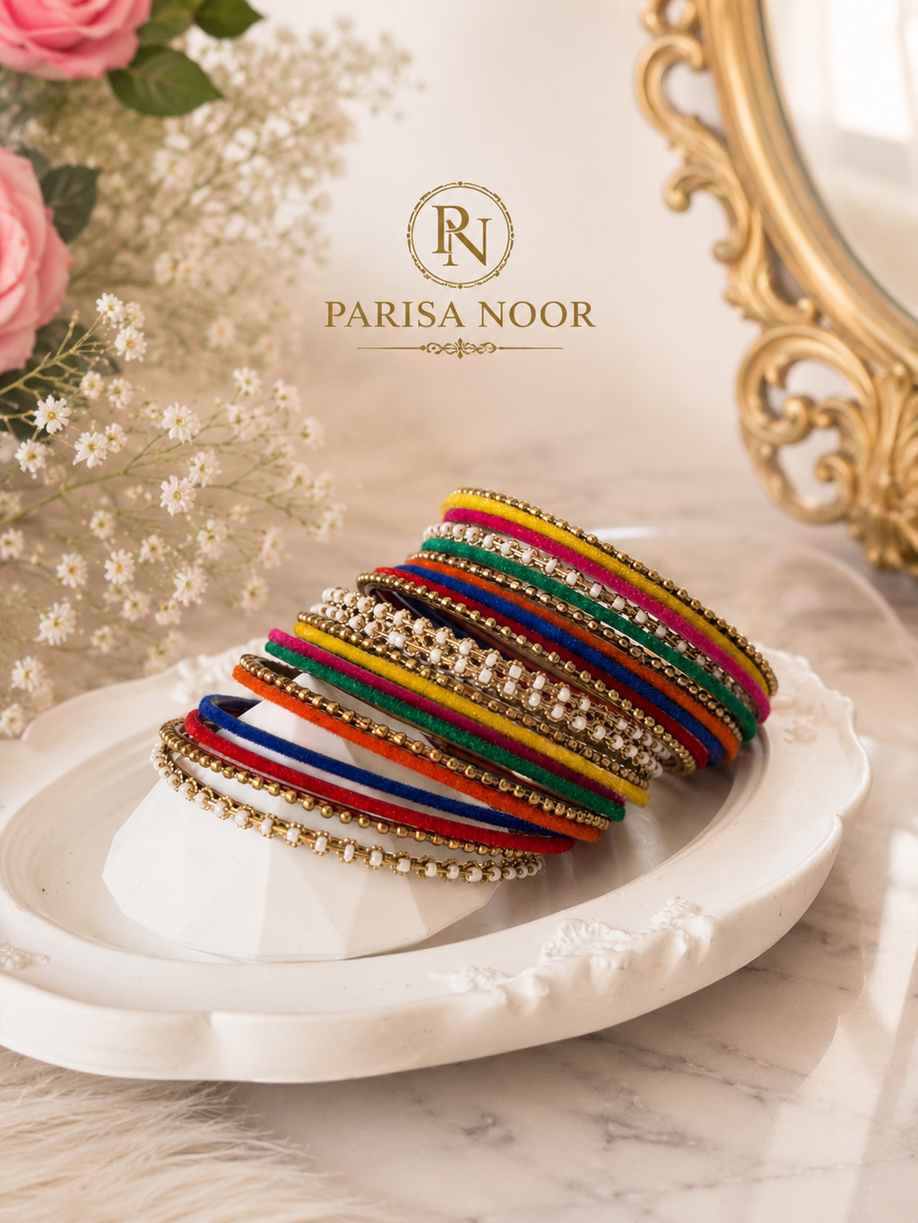 Riri Multicoloured Bangle Set