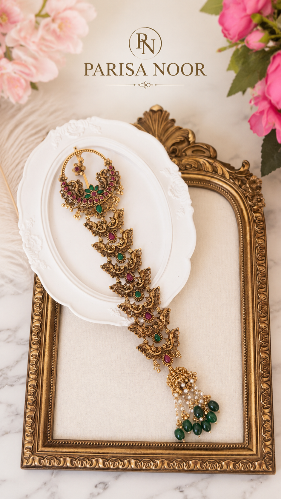 Nazakat Heritage Jada Billa Hair Accessory Bridal