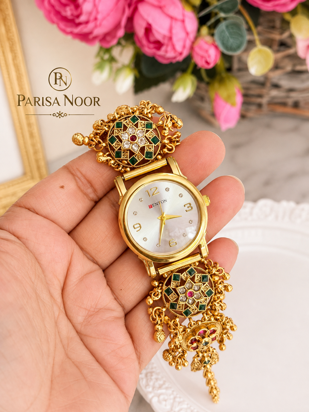 Elzara Heritage Ghungroo Adjustable Watch