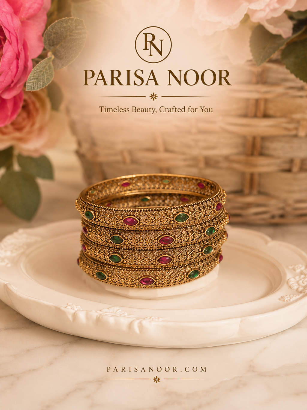 Suraiya Heritage Bangle Set